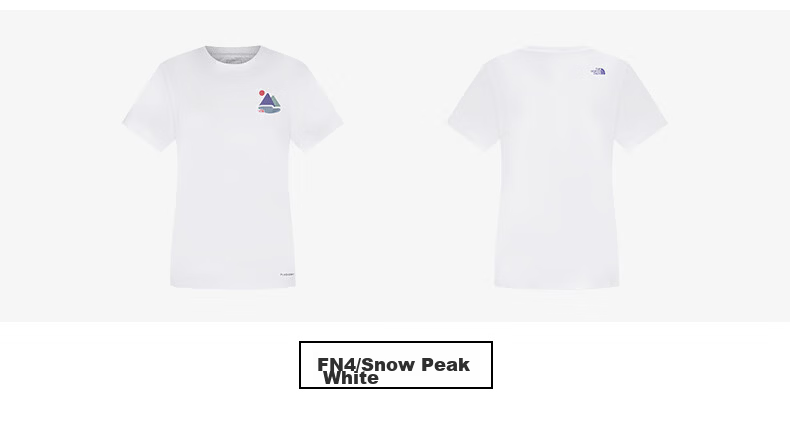 The North Face Women's Quick-Dry Short Sleeve Crew Neck Outdoor Casual T-Shirt 8G7Z FN4 L 7
