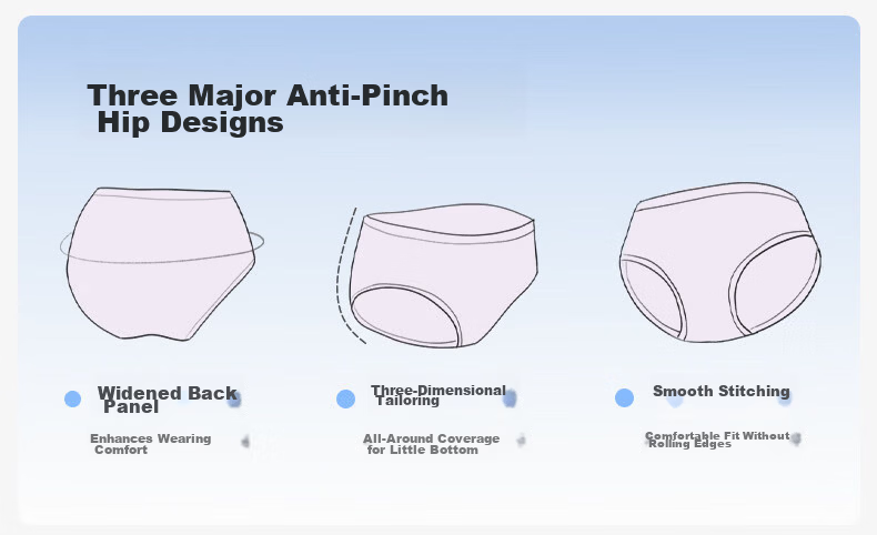 Niduoxiong Children's Underwear, Pure Cotton, Girls' Triangle Panties, Baby Girl Shorts, Toddler And Young Girl Shorts, No Wedgie 14