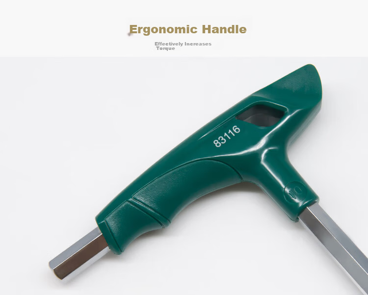 SATA T-Handle Ball End Hex Wrench 4MM 83108 4
