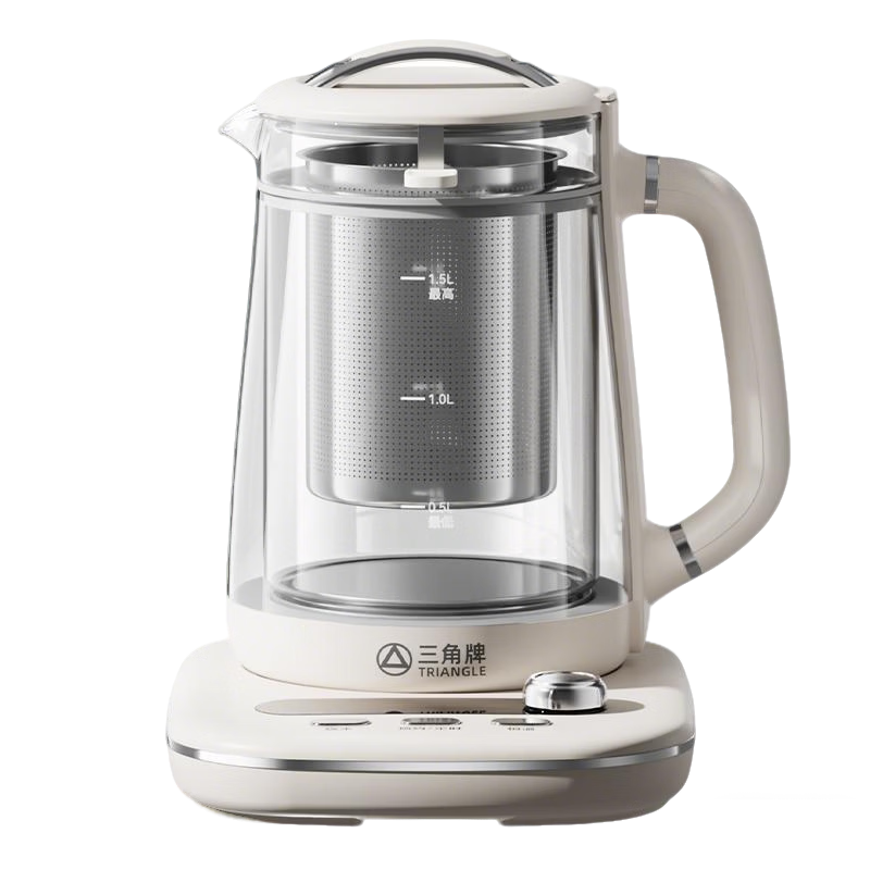 Triangle 1.5L Health Pot Large Capacity Electric Kettle Multi-Function Stewing and Brewing Teapot Government Subsidy Home Constant Temperature 12H Keep Warm Tea Kettle 2026 New Electric Kettle