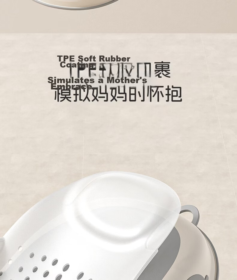Dr. Ma Baby Bath Support Newborn Bath Frame Bath Bed Bathing Tool Baby Sit-Lie Bathtub Children's Shampoo Recliner 6
