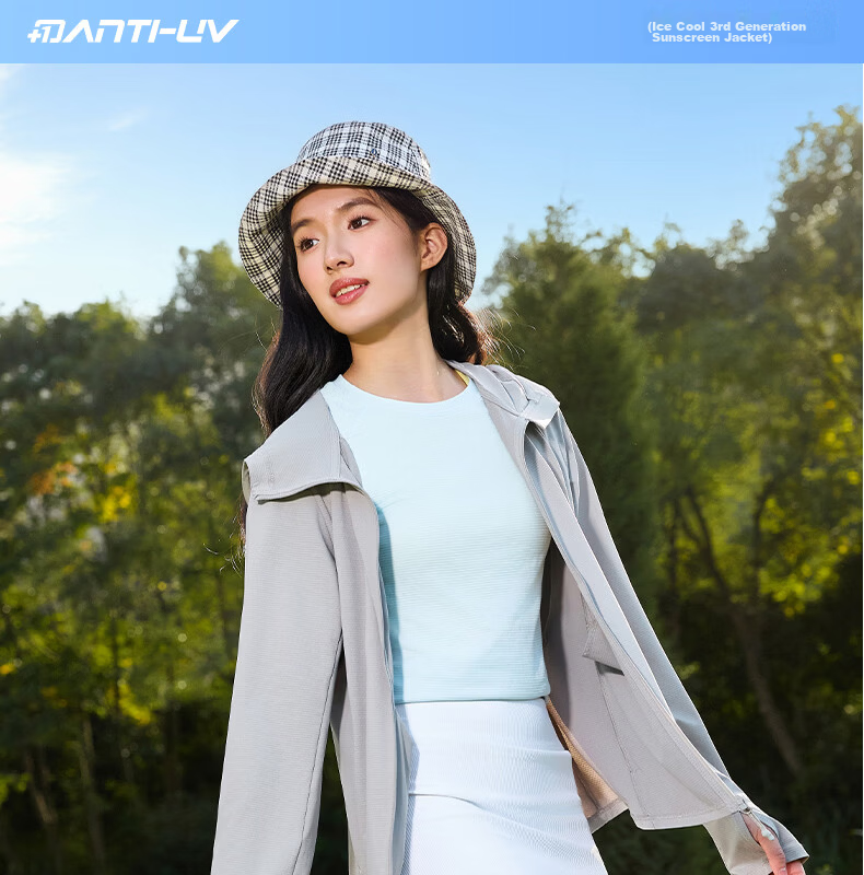 361° Women's Summer Sunscreen Jacket New Sports UV Protection UPF100+ Outdoor Coat 662624608D-7 65