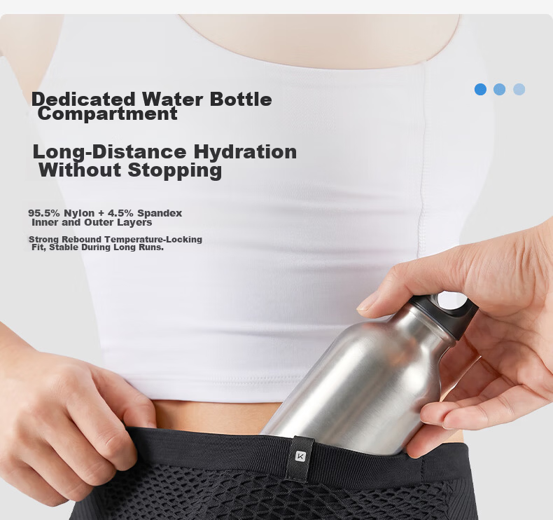 Keep Waist Bag Running Phone Holder Breathable High Elasticity Cycling Fitness Gear Large Capacity Marathon 17