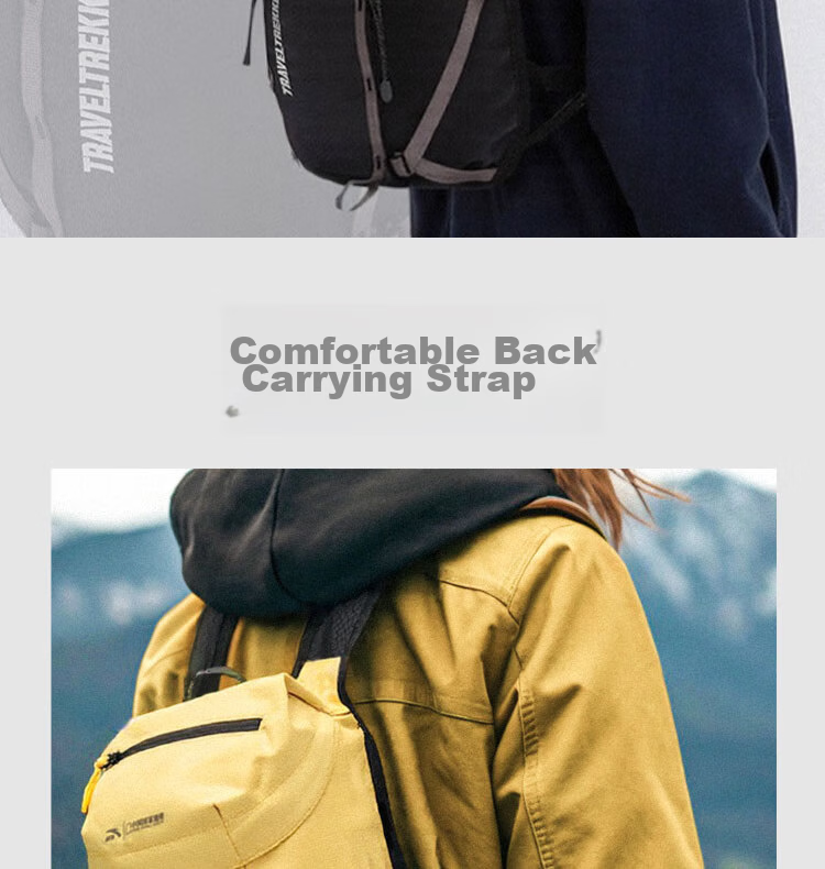 Anta × National Geographic [Wang Yibo Edition] TT12 Outdoor Baichuan Backpack Double Shoulder Travel Hiking Bag 7