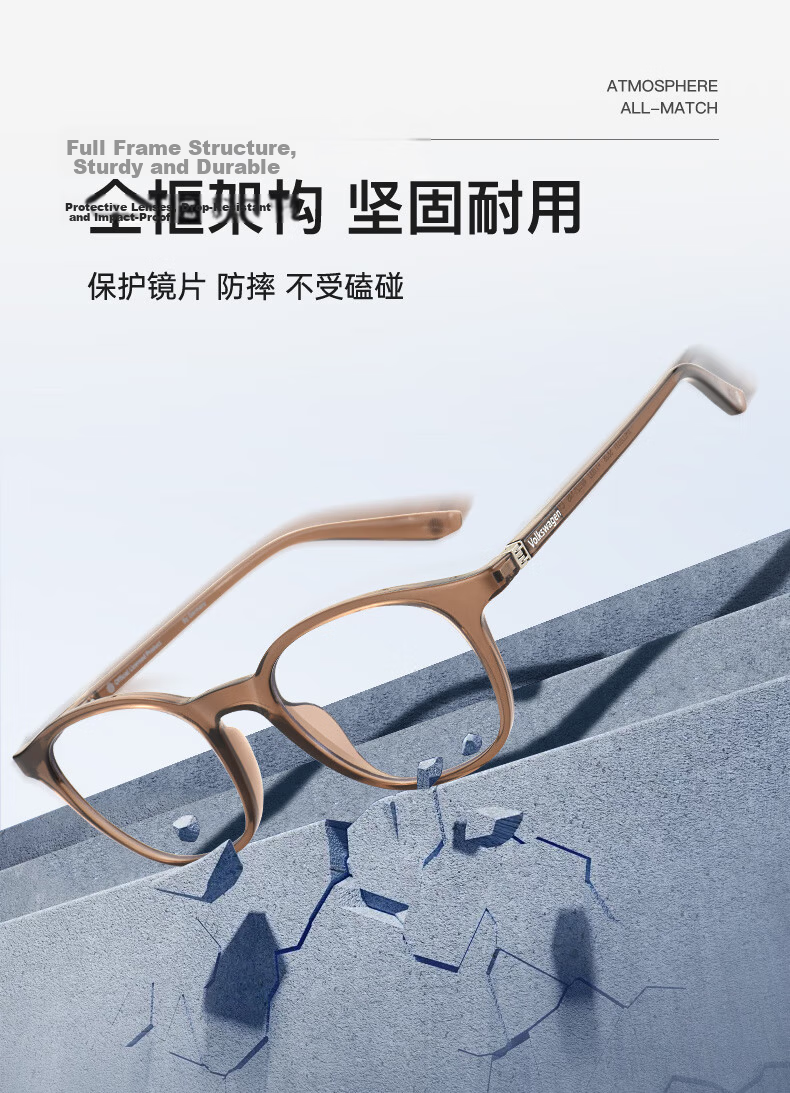 Volkswagen Germany Volkswagen Reading Glasses HD Blue Light Blocking Elderly Women's Premium Authentic 628-250 9