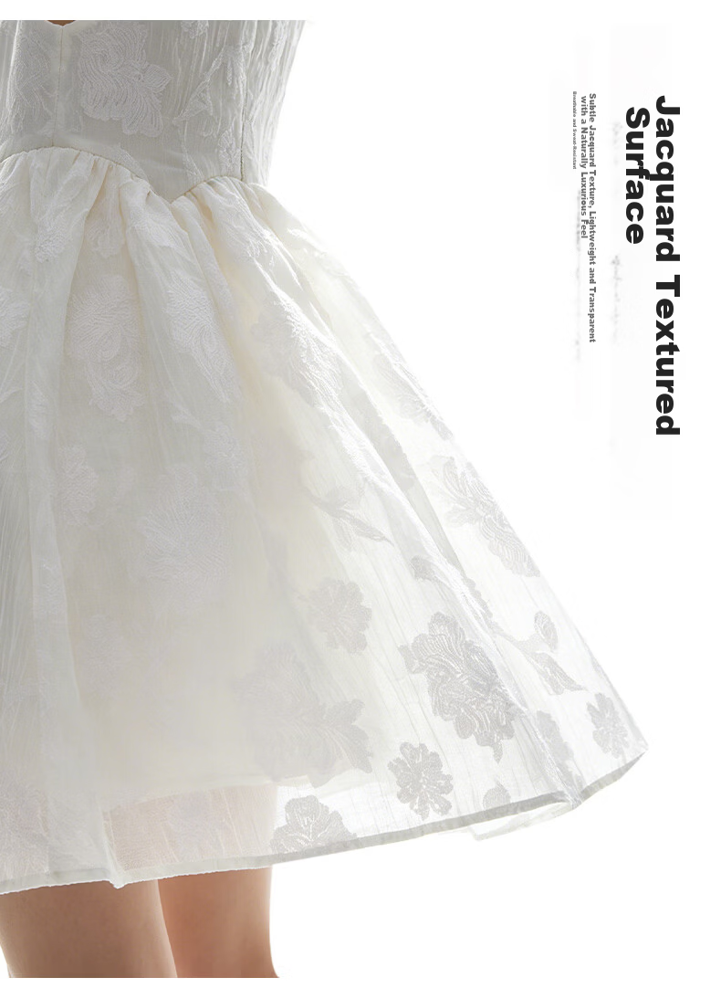 Disney Girls Summer Dress Children's Qipao Dress Girls' New Chinese Style Hanfu 1A109 Off-White 160 6