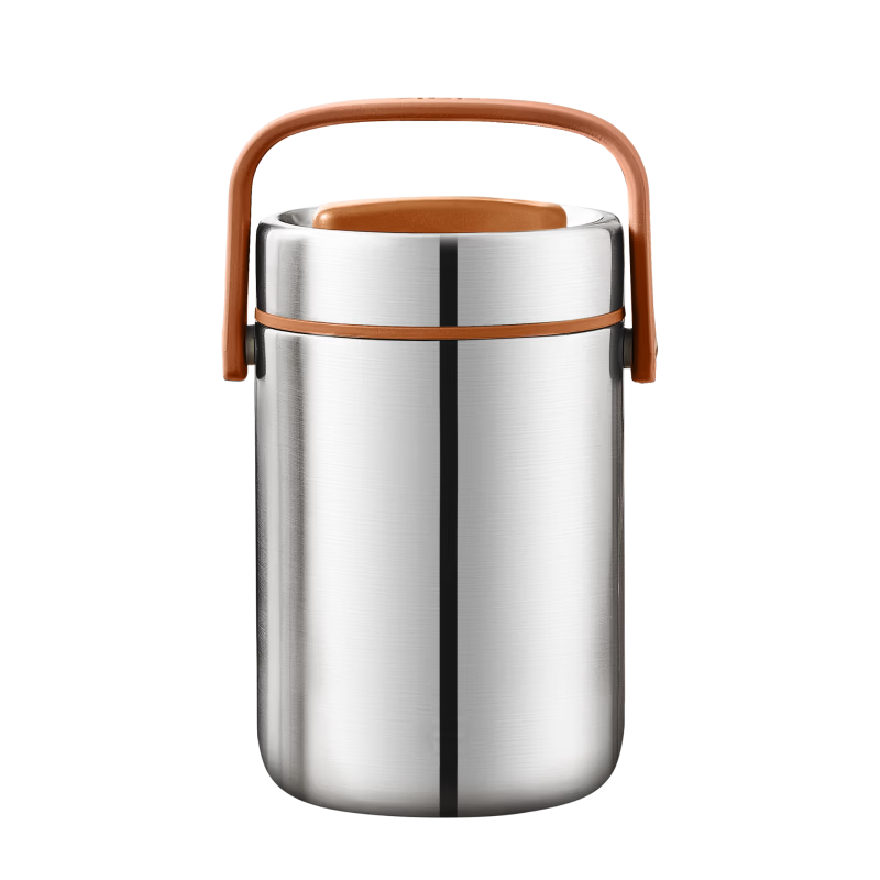 ASD 316L Food Grade Stainless Steel Vacuum Insulated Lunch Box 2L Portable Large Capacity Bento Box for Students