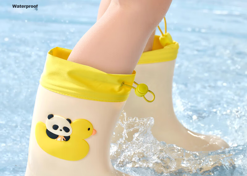 Scoornest Kids Waterproof Rain Boots Non-Slip Toddler Boys Girls Water Shoes 2025 New Model 10