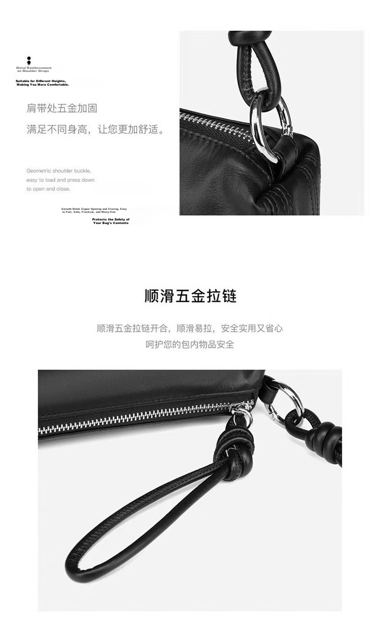 FOXER Vegetable Tanned Top Grain Cowhide Women's Large Capacity Underarm Shoulder Handbag Crossbody Birthday Gift 4