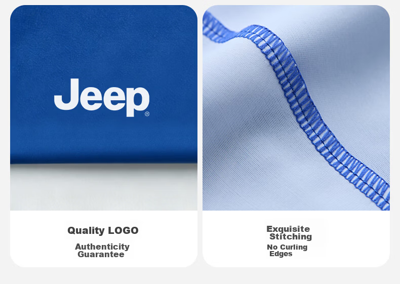 JEEP Kids Swimwear 2026 New Boys Two-Piece Quick-Dry Swimsuit Ocean Blue Size 110 18