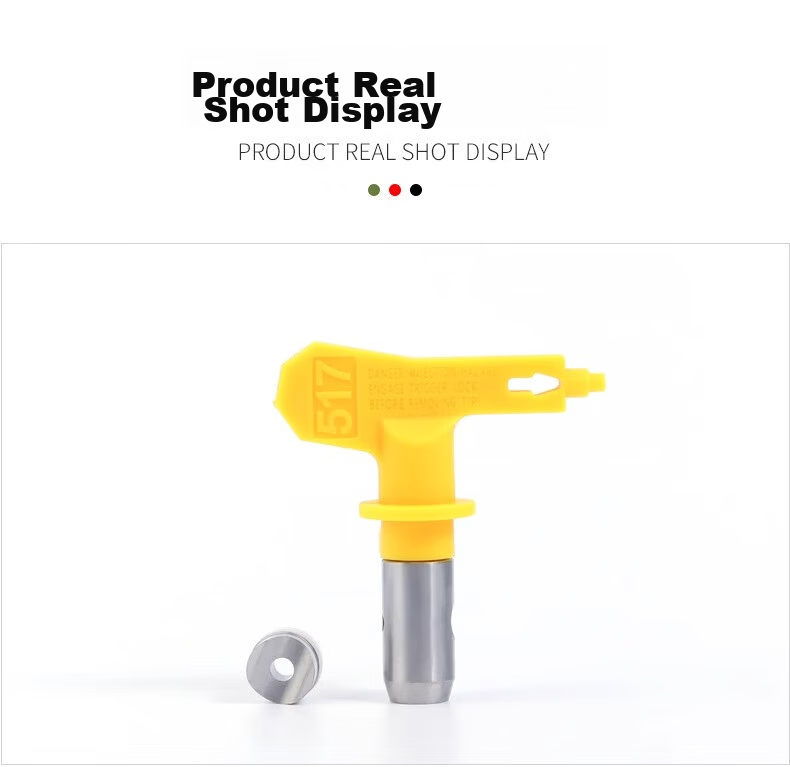 Junwen Airless Spray Gun Nozzle Latex Paint Coating High Pressure Hose Spray Machine Accessories Model Starting with 5 Default 517 5
