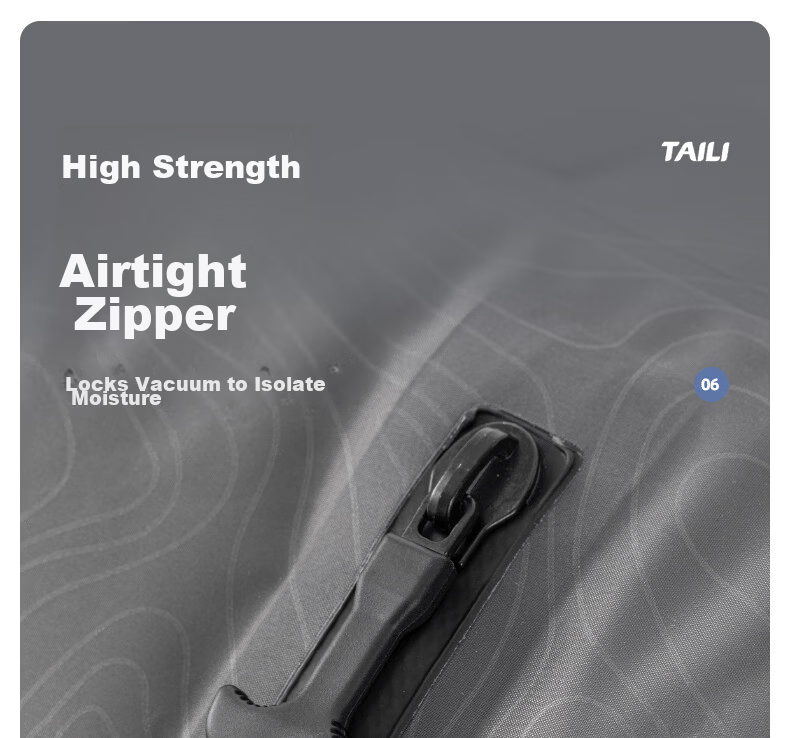 Taili Outdoor Vacuum Compression Unisex Backpack Luggage Waterproof Cut-Resistant Thickened Travel Business Multifunctional Bag 10