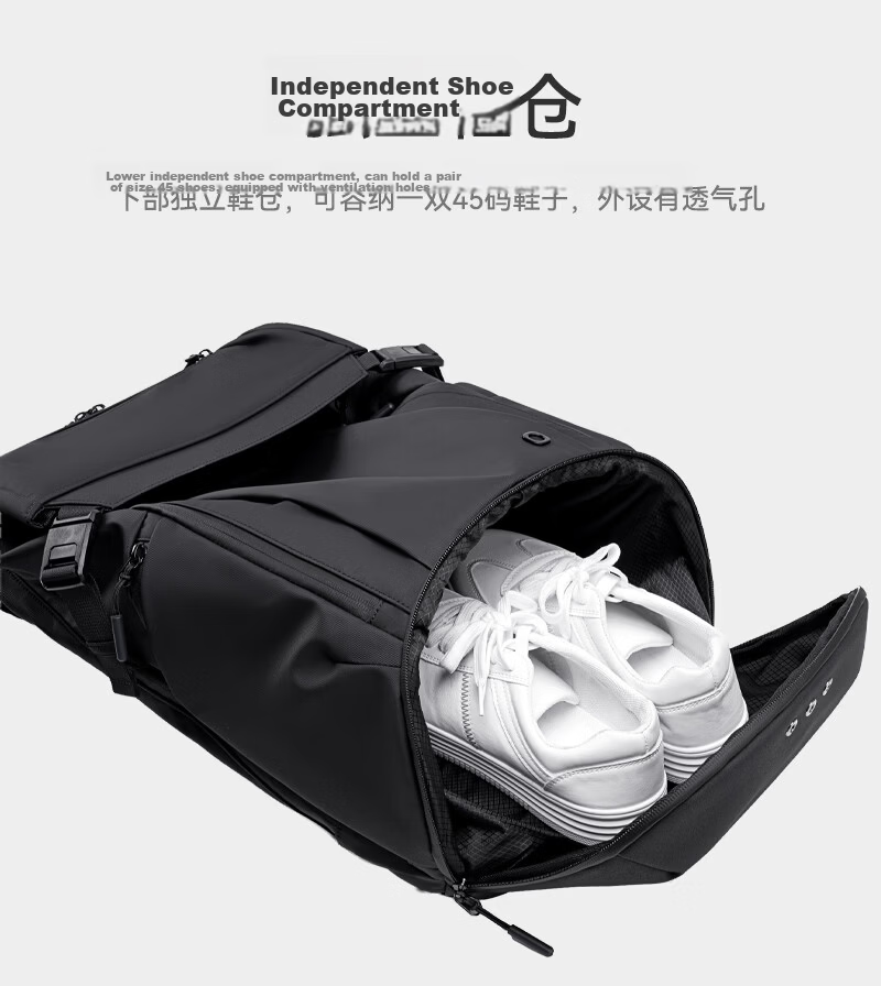 JD Jingzao Expandable Large Capacity New Business Travel Laptop Backpack Lightweight Sports Men's Shoulder Bag 16