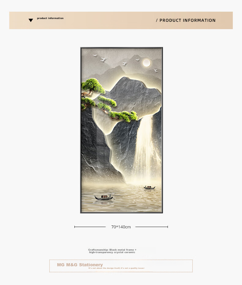 Long Time No See Modern Minimalist Entryway Decorative Painting Luxury Abstract Corridor Wall Art 13