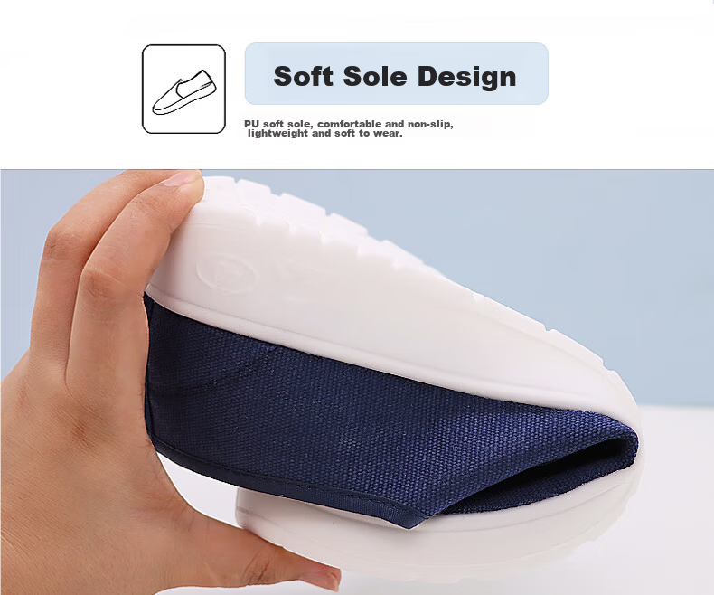 Mulang Anti-Static Dust-Free Four-Hole Shoes Thickened Soft Sole Dustproof Breathable Electronic Factory Workshop Protective Shoes Laboratory Unisex Work Shoes White PU Sole Four-Hole Shoes Size 46 8