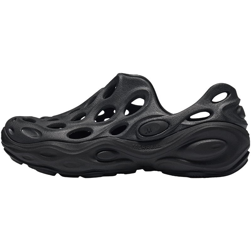 Merrell Outdoor Stream Trekking Clogs HYDRO MOC Venom 3, Thick-Soled Comfortable Breathable Beach Sandals, 6992 Black, Size 38