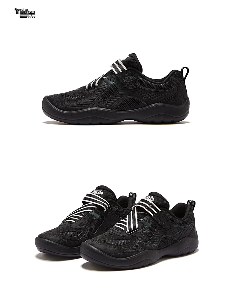 ERKE Women's Summer 2026 New Leather Mesh Breathable Casual Thin Sole Ballet Sneakers Sports Shoes | Xingmang 24