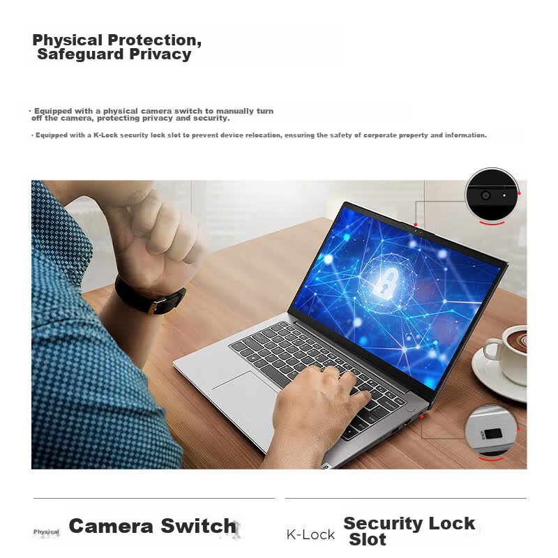 Lenovo Laptop V14 Ryzen 7 High-Performance Business Office Student Online Class Live Streaming Design Editing All-in-One Lightweight Ryzen R7-170 16GB 1TB SSD 8