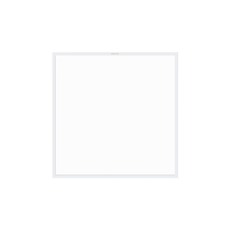PHILIPS LED Panel Light 36W Aluminum Edge Gypsum Board Ceiling 595x595 Ultra-thin High CRI Flat Panel Recessed Ceiling Light Warm White 4000K