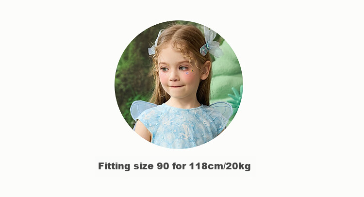 ASK JUNIOR Kids Summer Mesh Princess Dress Toddler Vacation Style Dress 9