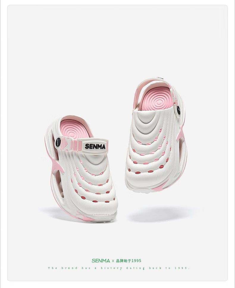 Semir Kids Slippers Girls Summer Hollow Sandals Pink Size 36-37 17