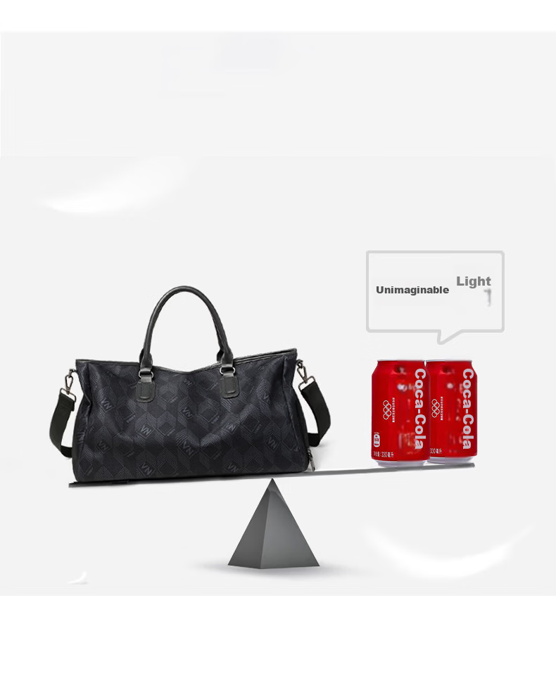 Viney Travel Gym Crossbody Luggage Bag Short Trip Business Men's Sports Handbag Lightweight Large Capacity 6