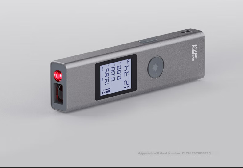 Huixiang LSB Laser Distance Meter High-Precision Handheld Room Measuring Tool Infrared Measurement Portable Rechargeable Home Use 5