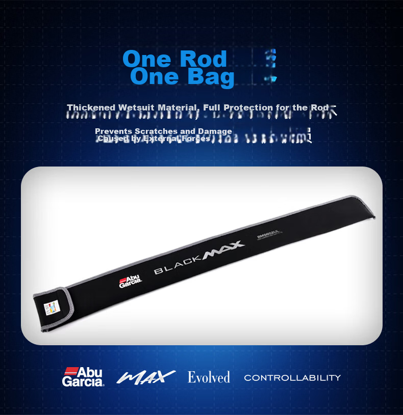 ABU GARCIA BMAX23 Black Horse Universal Long Cast Lure Rod Single Rod 2.13m Straight Handle M Action 12