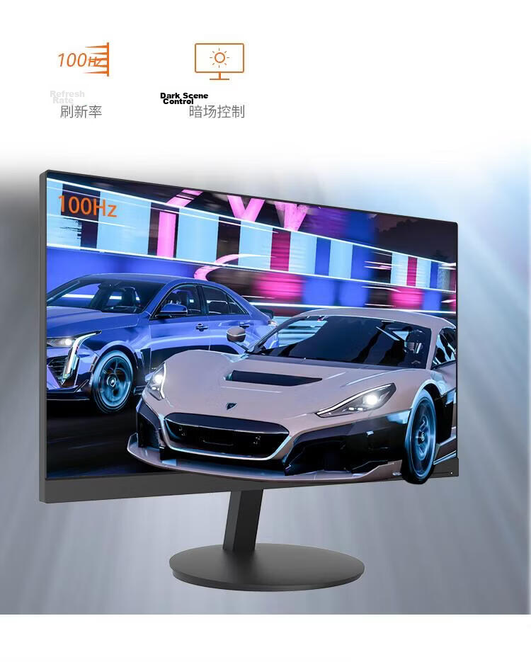 Lenovo 27-inch 2K Ultra HD IPS Monitor 100Hz HDR Wide Viewing Angle Built-in Power Speaker Multi-function Adjustable Stand M2735QL 6