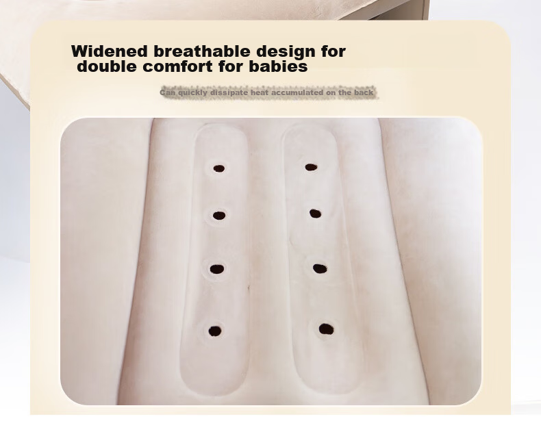 40,000 Kilometers Baby Car Sleeping Bed Infant Travel Sleeping Device Child Car Inflatable Mattress Rear Seat Car Bed 4