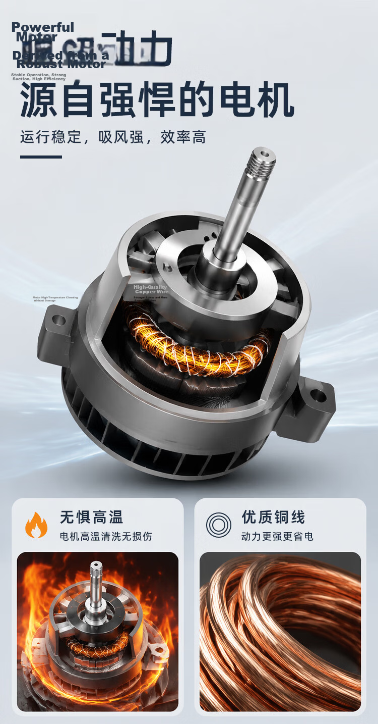 DIAMOND 6-Inch High-Power Industrial Kitchen Exhaust Fan Strong Suction Range Hood Ventilator 10