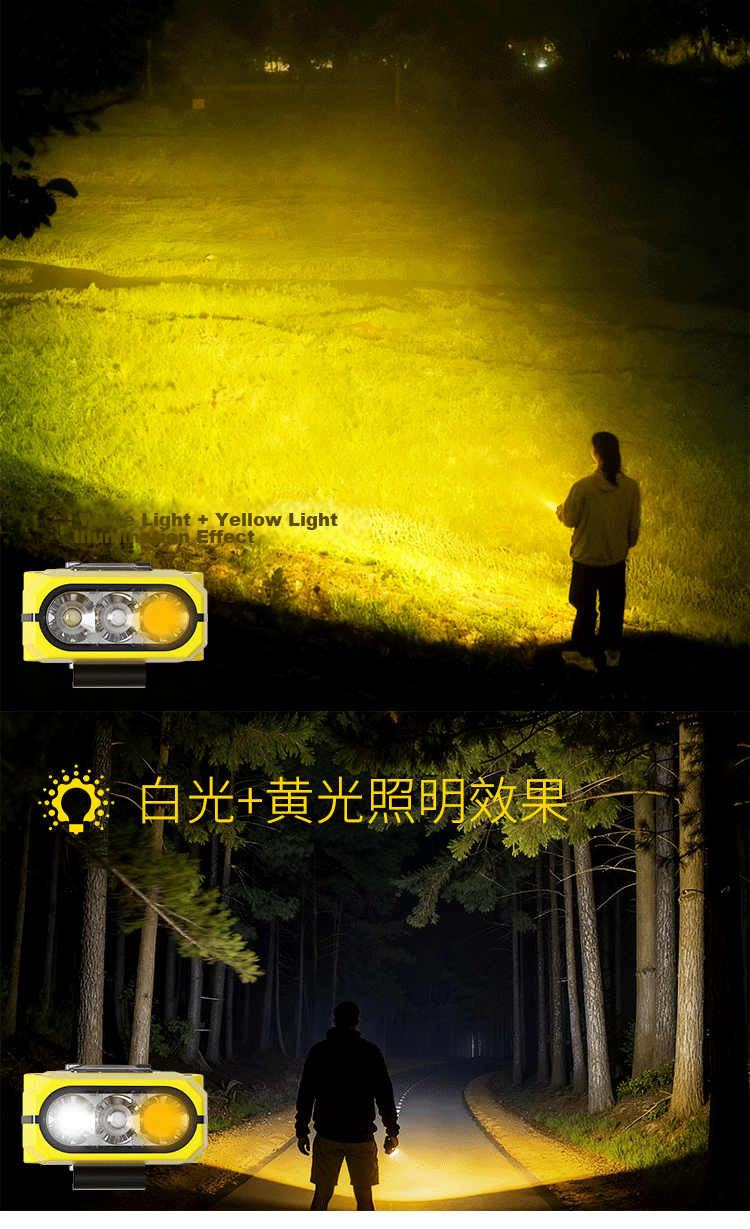 Cavalry Magnetic Mini Outdoor EDC Work Light Small Flashlight Ultra-Long Battery Life Stepless Dimming Strong Magnetic Rechargeable Torch 9
