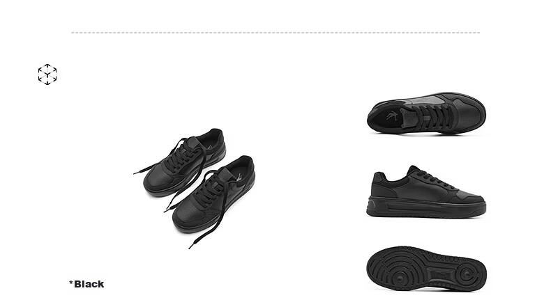 QIAODAN Men's Sneakers, Summer New Style White Shoes for Men, Breathable, Wear-Resistant, Thick-Soled, Height-Increasing Casual Sports Shoes for Me 30