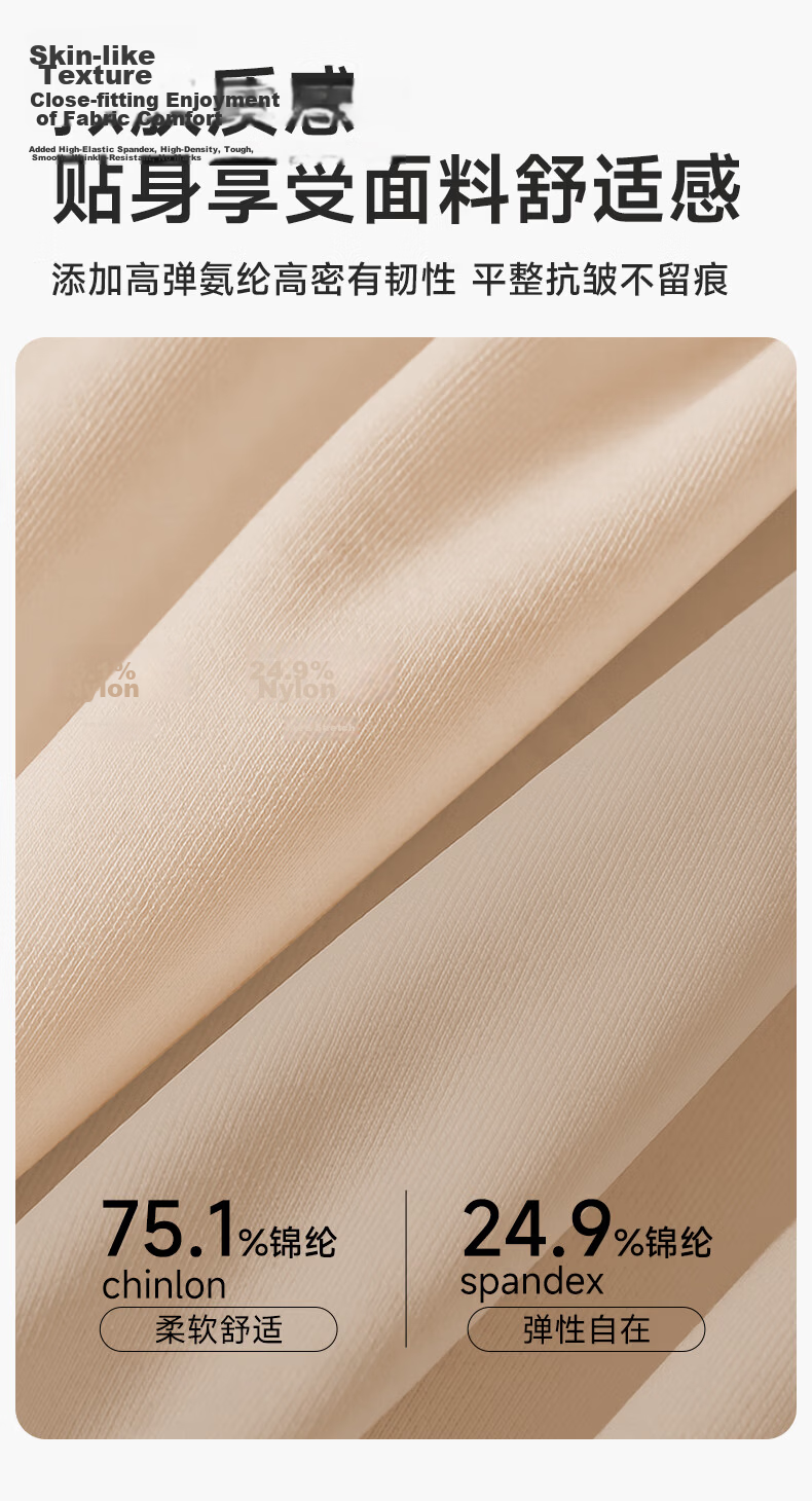 Miiow Disposable Women's Ice Silk Seamless Sterilized Wash-Free Skin Color Summer Travel Daily Use Antibacterial New Style S Size Underwear 10A 19