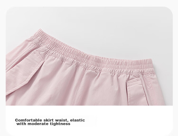 Balabala Girls' Skirt 2025 Summer Quick-Dry Cool Feeling Pleated Skirt [Mall Same Style] 202225112005 5