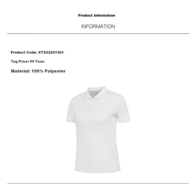 Jordan Men's Polo Shirt Comfortable Business Casual Summer Quick-Dry Short Sleeve Sports Top 43