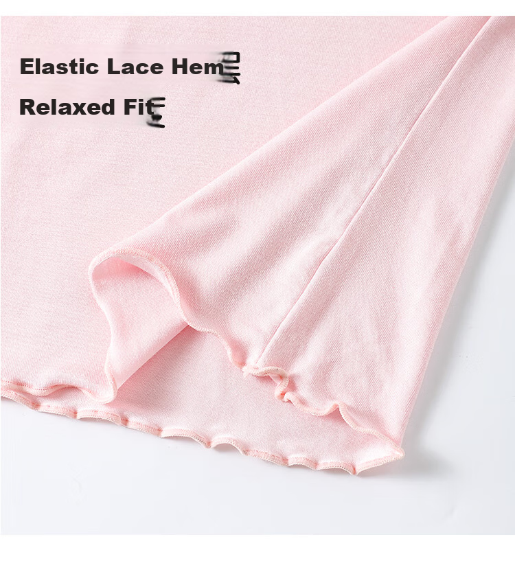 Hodo Kids Girls Summer Thin Ice Silk Camisole Vest Baby Belly Protection Homewear Top Base Shirt 15