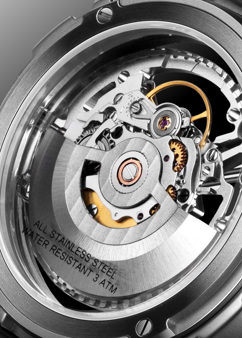CIGA Design Jijia Fengmang Series Mechanical Wristwatch, Magic Titanium Version, One Watch Three Wear Styles, Fashion Men's Watch, Birthday Gift 11