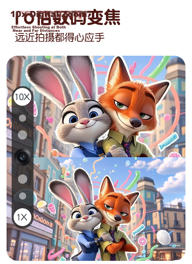 Disney Children's Camera, High-Definition Photo And Video Instant Camera, CCD Digital Camera, Toy for Boys And Girls, Birthday Gift 9
