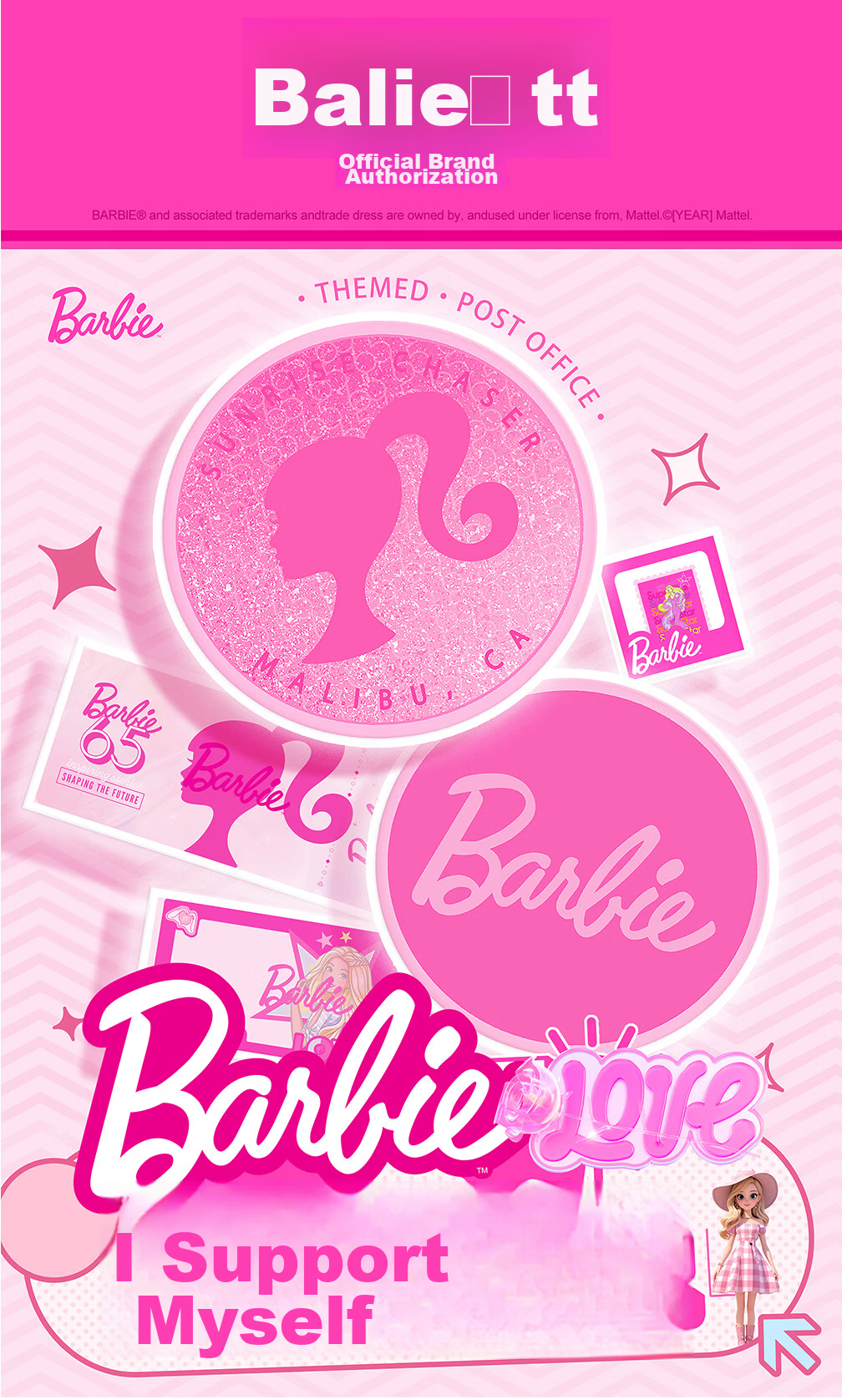 Barbie Women's Bag 2026 New Large Capacity Commuter Work Laptop Tote Bag Birthday Gift for Best Friend and Wife 1