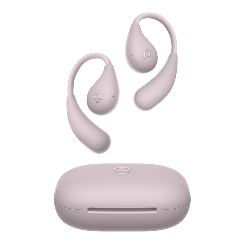 Baseus BF1 Lite 2026 New Bluetooth Earphones Open-Ear Hanging Design AI Translation Sports Call Long Battery Life Soft Mist Purple