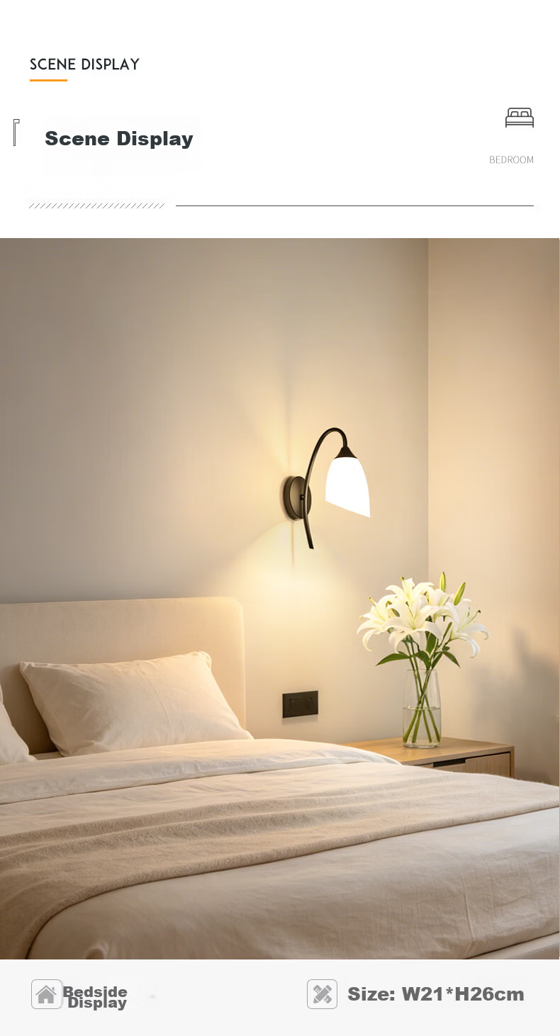 Dengling Modern Minimalist LED Wall Lamp Bedroom Bedside Balcony Creative Nordic Living Room Corridor Staircase Lighting Fixture 6