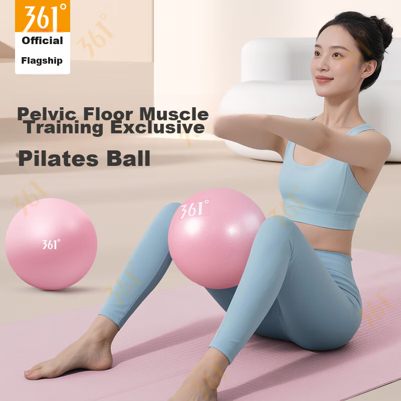 361° Pilates Mini Exercise Ball Thickened Non-Slip Glute Fitness Ball Shaping Slimming Swiss Ball Yoga Ball