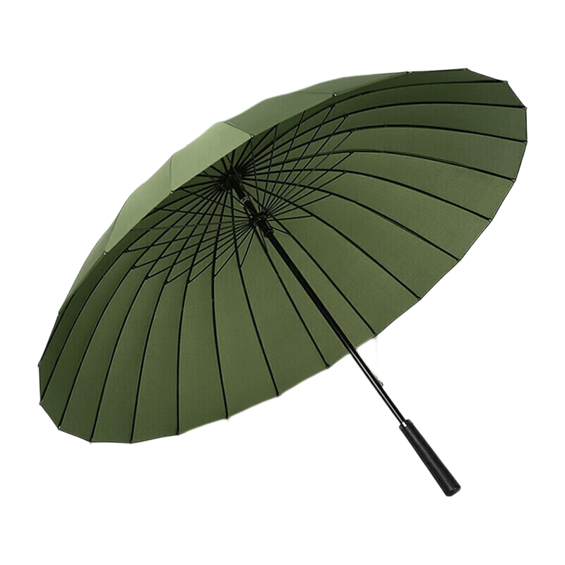 MAYDU Double-Person Umbrella, Large Size, Reinforced And Thickened, Sturdy Windproof, Long Handle Rain Umbrella, M5003 Dark Gree