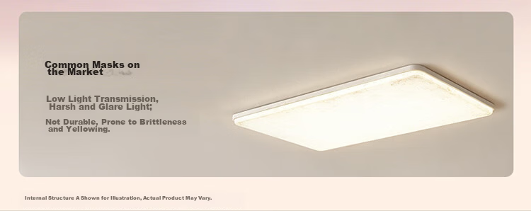 BULL Ceiling Light XD06 Fuguang Series MX-A220B-BS Full Spectrum Canopy Screen Living Room Lamp 220W 14