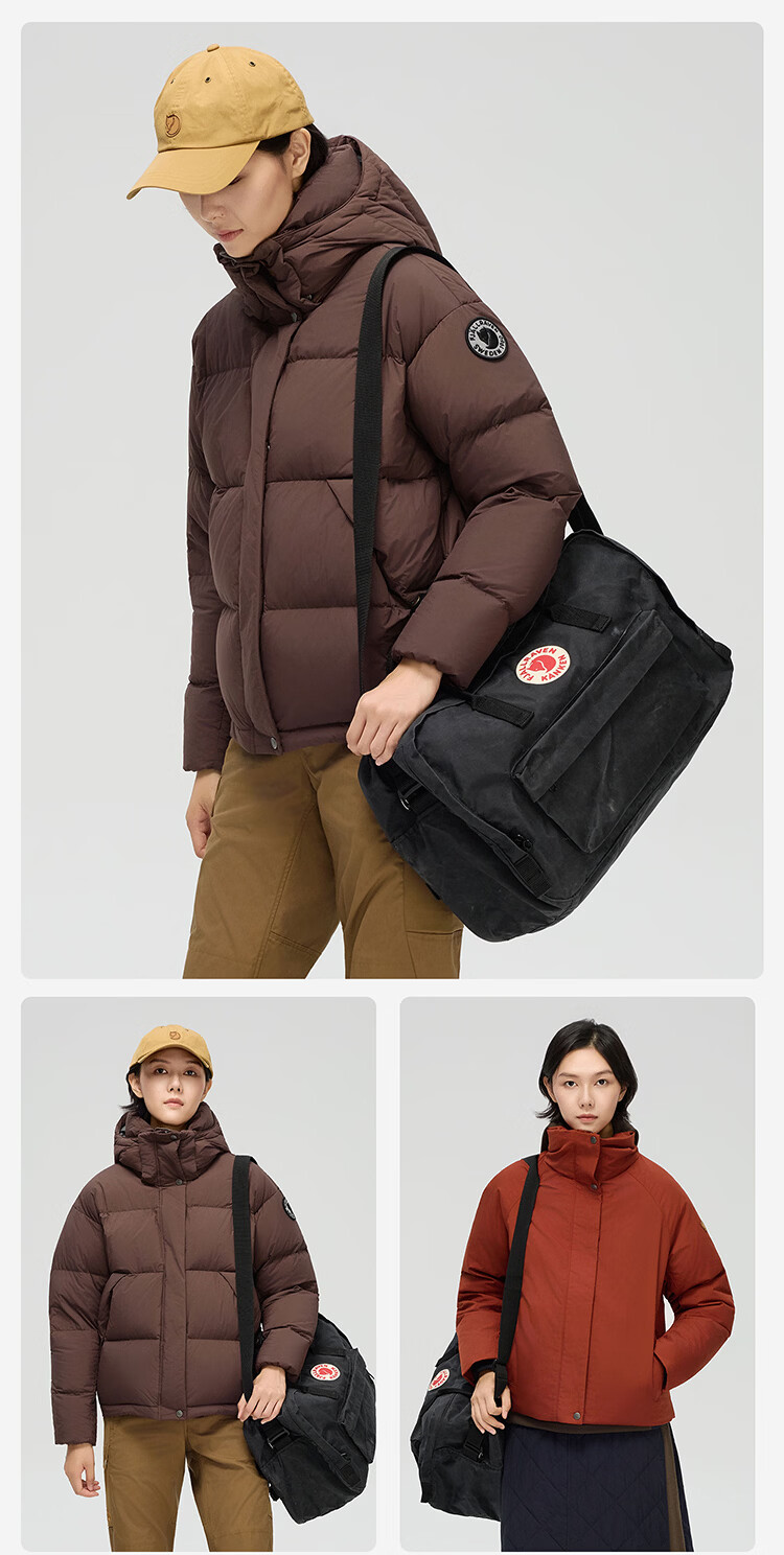 FJALLRAVEN Kanken Single and Double Shoulder Backpack Large Capacity Gym Bag 23802-457 Lavender Purple 30L 11