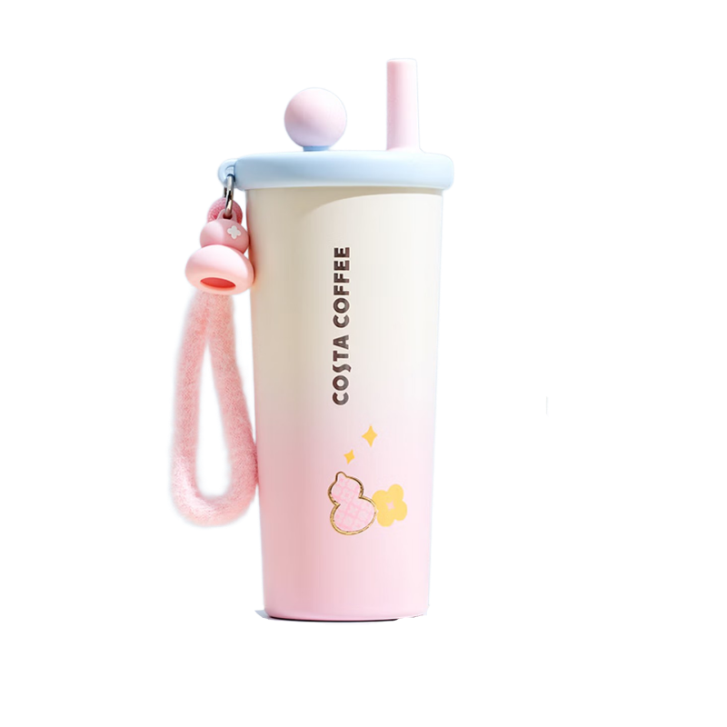 COSTA 316 Stainless Steel Insulated Large Capacity Water Bottle Travel Mug for Men and Women Tea Cup Portable Car Cup New Year Gift