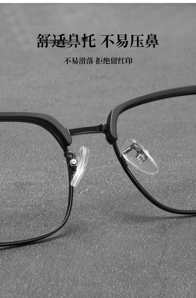 Liangshihui Blue Light Blocking Glasses Non-Prescription Anti-Fatigue Radiation Protection Men's Eyewear for Phone Use 7