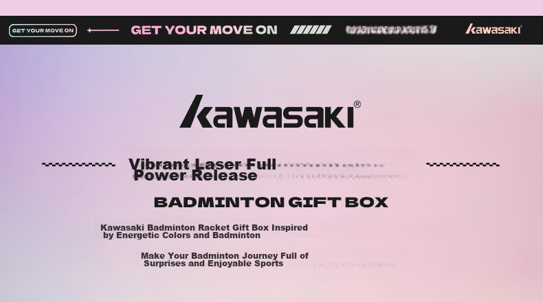 KAWASAKI Limited Edition Badminton Racket Gift Set Unisex Full Carbon Ultra-Lightweight Single Racket Birthday Gift for Couples 3
