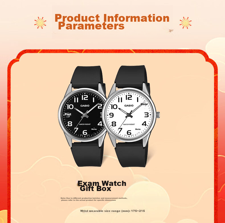 CASIO MTP-C666-7B Unisex Quartz Analog Watch for Students Youth Japanese-Korean Style Gift for Boyfriend 9